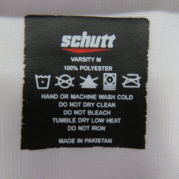 Schutt Varsity Mens Size Medium White Mesh Football Practice Jersey - Picture 6 of 9